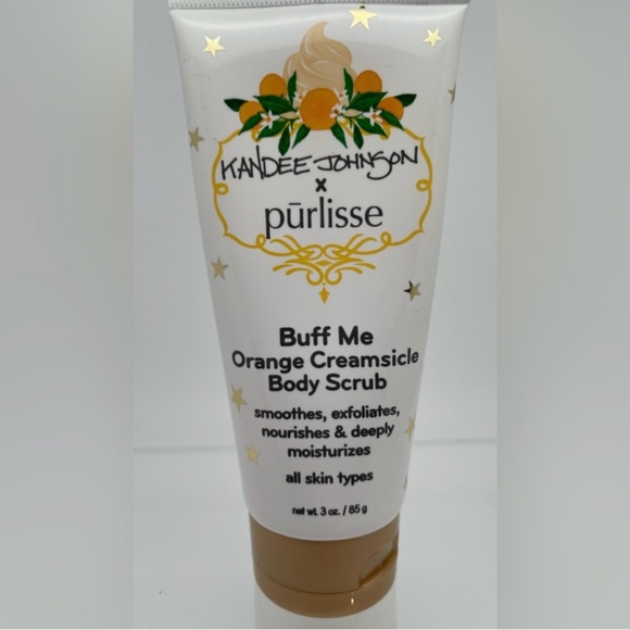 Kandee Johnson X Purlisse Orange Creamsicle 3-Piece Body Wash Scrub & Butter NWT - Picture 11 of 15